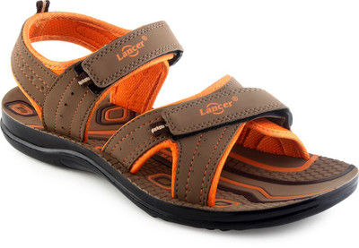 

Lancer Men Orange Sports Sandals