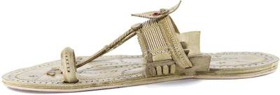 eKolhapuri Men Yellow Sandals