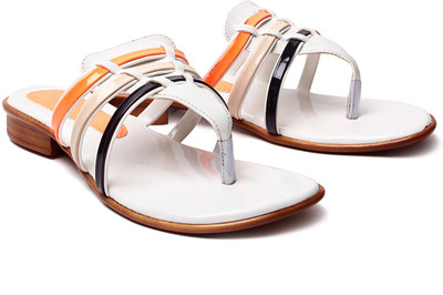 Nell Women Orange Flats