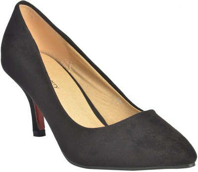 Shuberry Women Black Heels