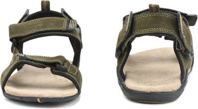 Woodland Men OLIVE GREEN Sports Sandals