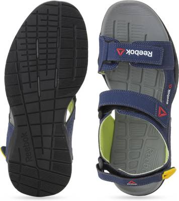 Reebok Men BLUE/GREEN/GREY/BLK Sports Sandals