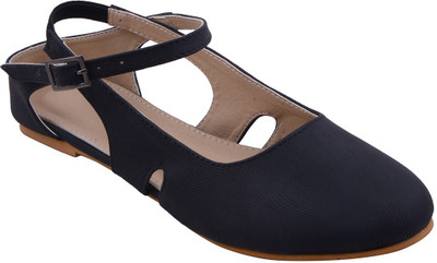 

Adorn Women Black Flats
