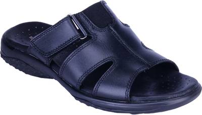 Khadim's Men Black Sandals