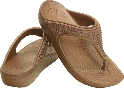 

Crocs Women Brown Flats