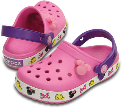 

Crocs Girls Slip-on Clogs(Pink, Black