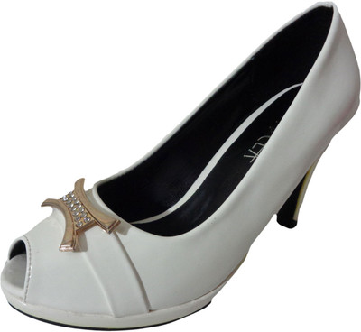 

Ladela Women White Heels
