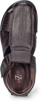 Khadim's Men Black Sandals