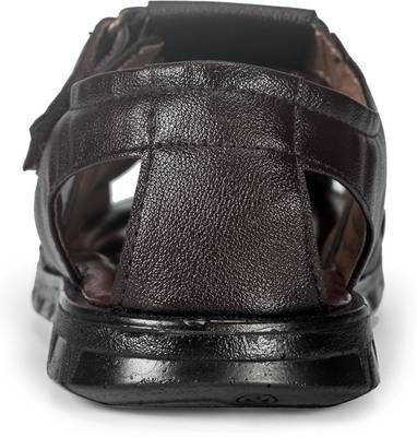 Khadim's Men Black Sandals