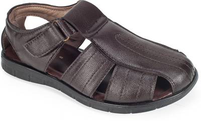 Khadim's Men Black Sandals