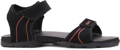 Sparx Men Black Black Sports Sandals