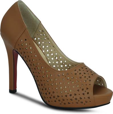 Kielz Women Tan Heels