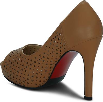 Kielz Women Tan Heels