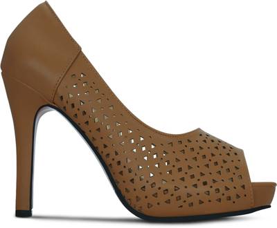 Kielz Women Tan Heels