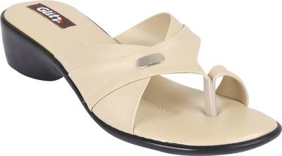 Glitz Women Beige Heels