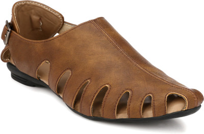 

El Paso Men Beige Sandals
