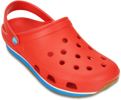 crocs men red