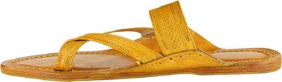eKolhapuri Men Yellow Sandals