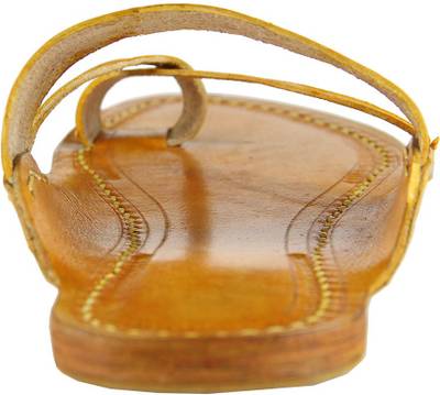 eKolhapuri Men Yellow Sandals