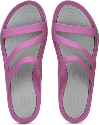 

Crocs Women Purple Sports Sandals