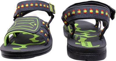 Floxtar Men Grey/Green Sandals