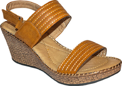 

Khadim's Women Tan Wedges