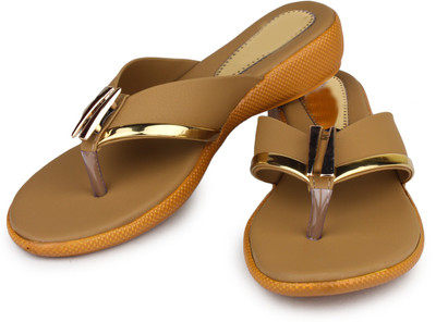 Bonzer Women Brown Wedges