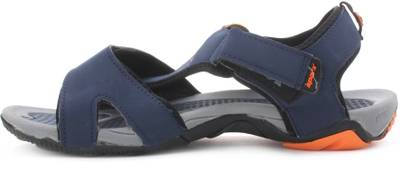 Sparx Men Navy Blue Orange Sports Sandals