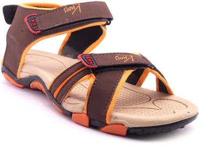 

Knoos Men Brown::Orange Sandals