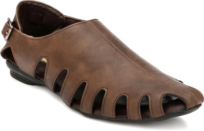 

El Paso Men Brown Sandals