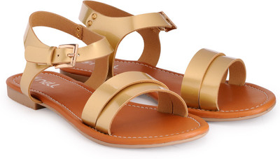 

Nell Women Gold Flats