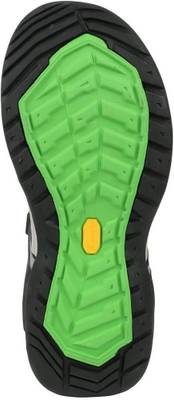 Fsports Men Black Fluorescent Green Sandals