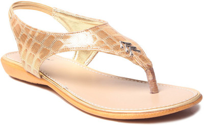 

MSC Women Gold Flats