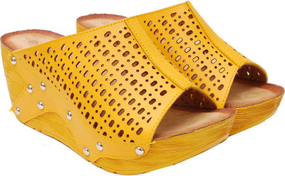 Ilo Women Yellow Wedges