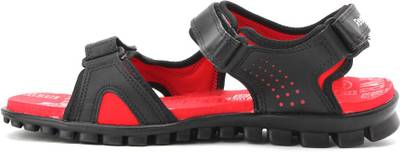 Reebok Men BLK/ RED RUSH Sports Sandals
