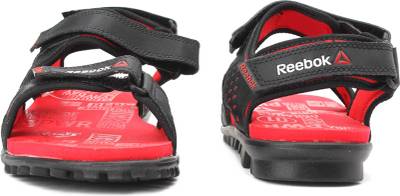 Reebok Men BLK/ RED RUSH Sports Sandals