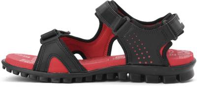 Reebok Men BLK/ RED RUSH Sports Sandals