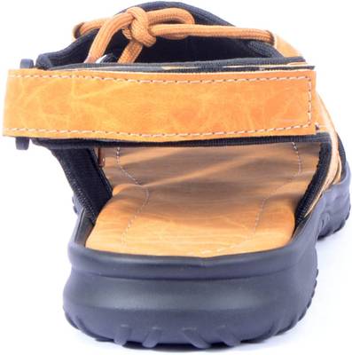 Shoegaro Men Tan Sandals
