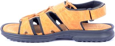 Shoegaro Men Tan Sandals