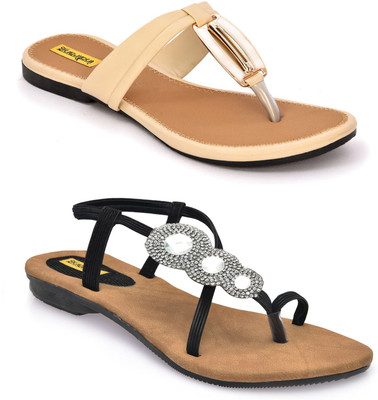 Indirang Women Multicolor Flats