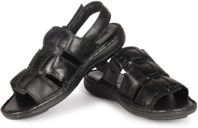 

K2 Leather Men Black Sandals