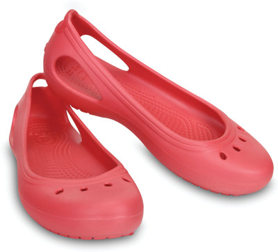 Crocs Women Orange Flats