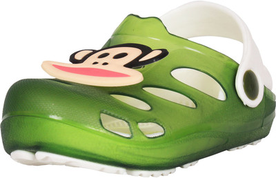 Ole Baby Girls Clogs(Green