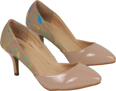 Ilo Women Beige Heels