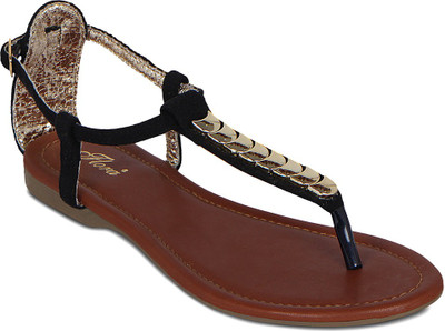 

Flora Women 01, Black Flats
