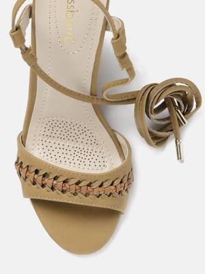 Dressberry Women Tan Heels