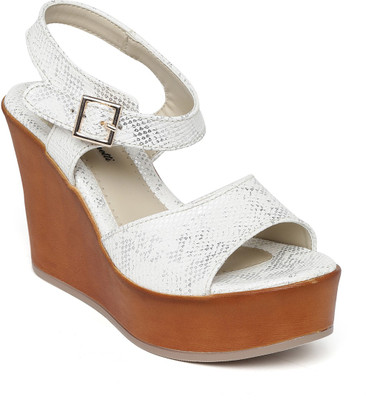 

Bruno Manetti Women Silver Wedges