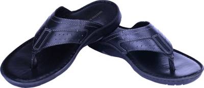 Khadim's Men Black Sandals