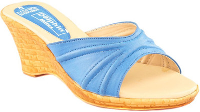 

Dolphin Miles Women Blue Wedges
