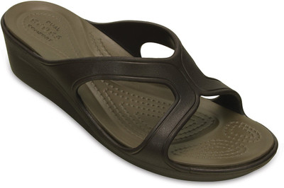 Crocs Women Brown Wedges